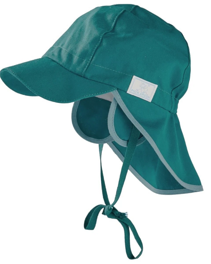 Pickapooh Baby und Kinder Mütze UV-80 caribbean sea Gr.48