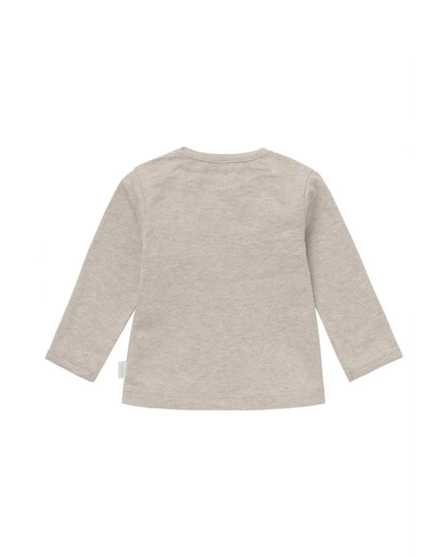 Langarmshirt Hester taupe melange Gr. 62 – Ansicht 2