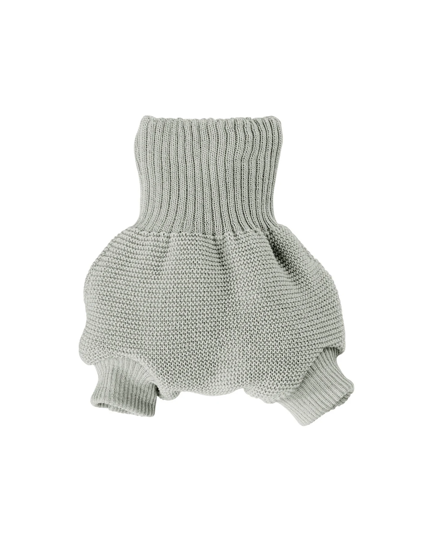 Disana Wollwindelhose doppellagig Bio Merinowolle hellgrau Gr.62/68 – Ansicht 2