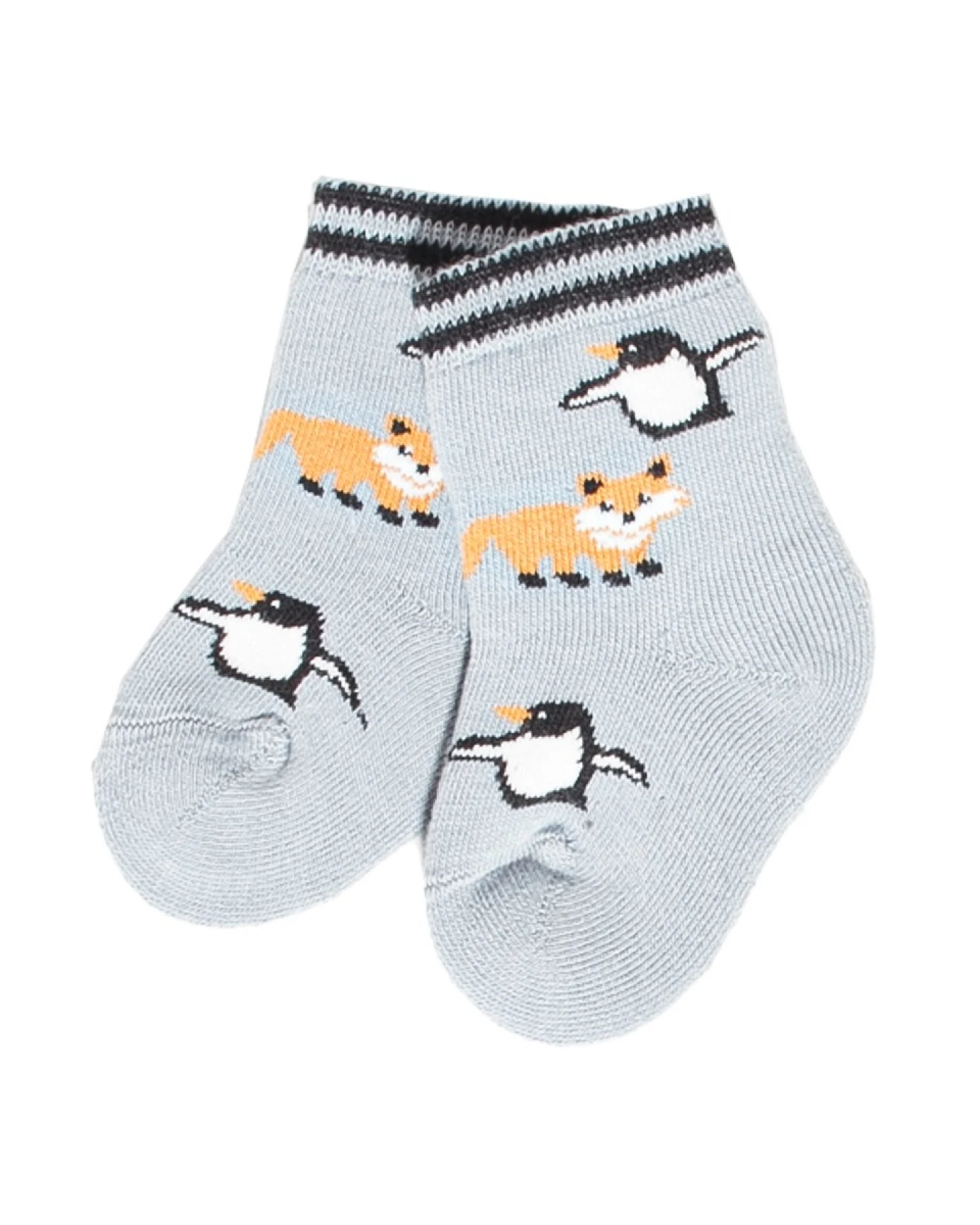 Babysöckchen 3er Set arktische Tiere Gr.02 – Ansicht 2