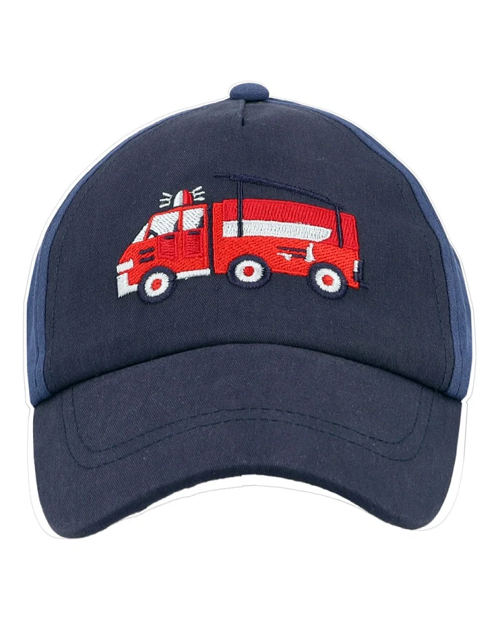 MINI BOY-Cap Feuerwehr, navy Gr. 47/49