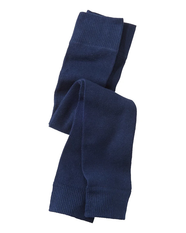 Kinder Leggings Bio-Baumwolle marine Gr.1-2
