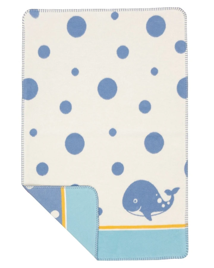Babydecke "Wanda Veilchen" 75 x 100 cm