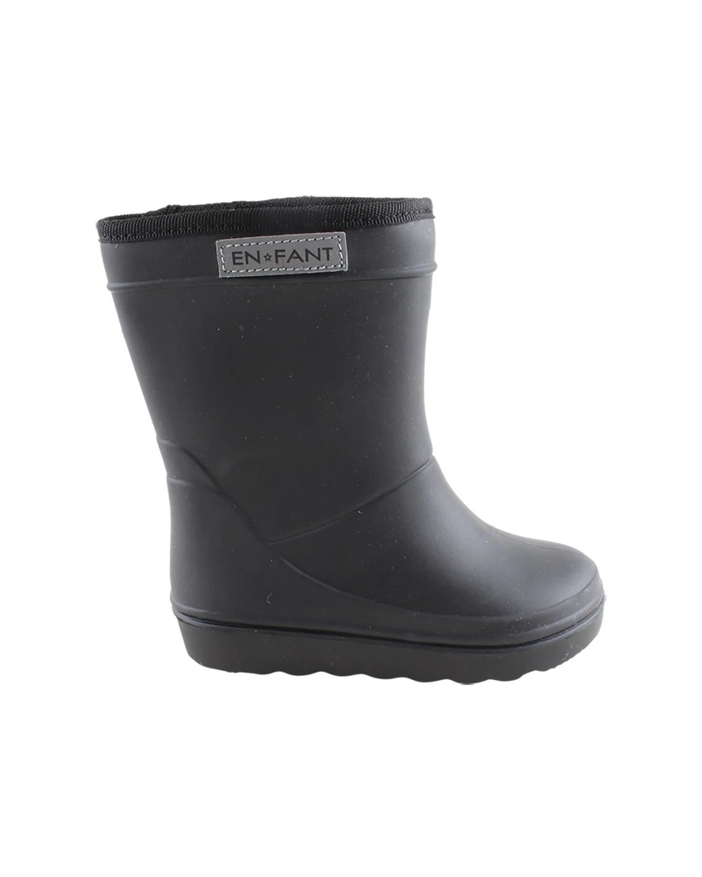 Kinder Thermo Gummistiefel mit Schurwoll-Fell schwarz Gr.24 – Ansicht 2
