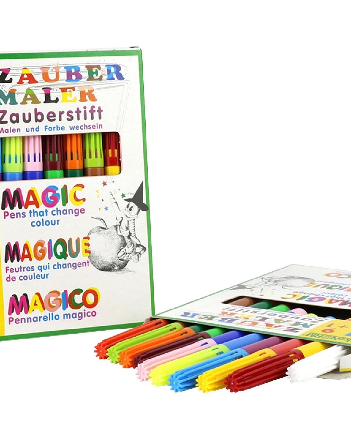 ökoNORM Zaubermaler 9 plus 1, inklusive Farbwechselstift 9 Farben – Ansicht 2