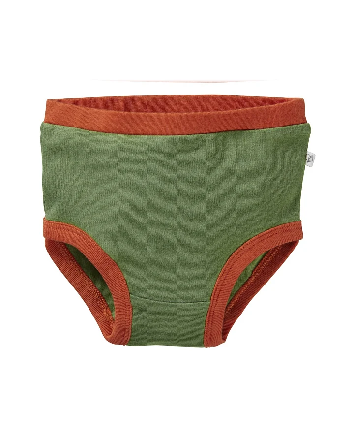Kinder Slip Bio-Baumwolle grün Gr. 86/92