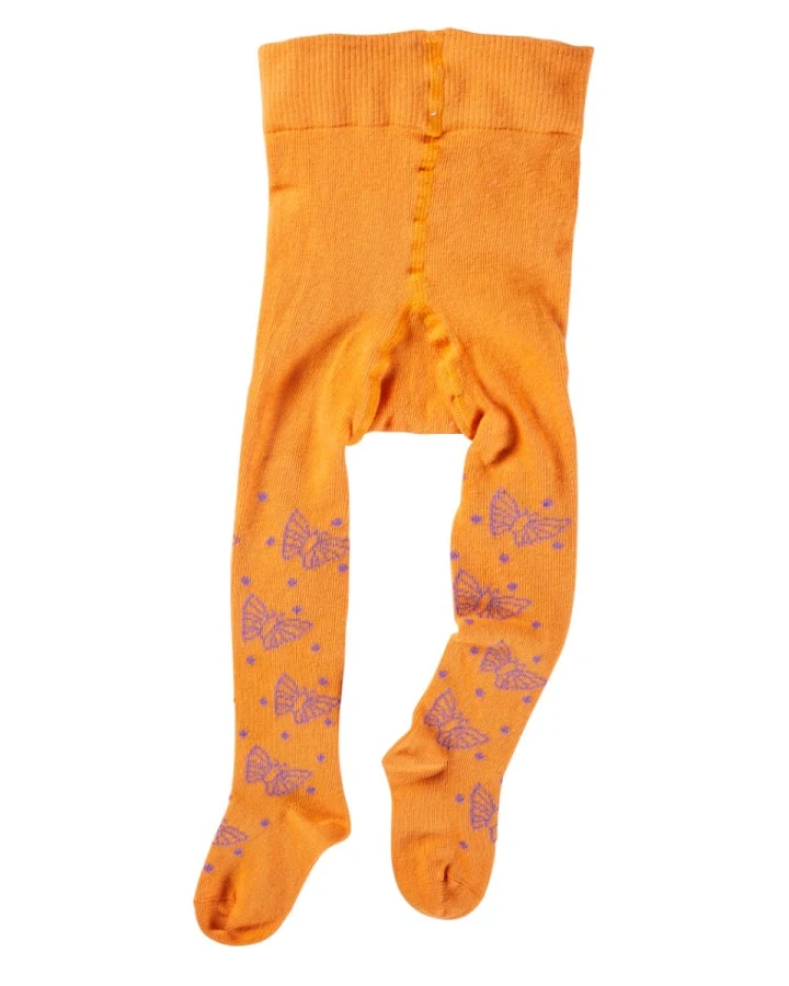 Baby Strumpfhose Baumwolle (kbA) mandarine Gr.01