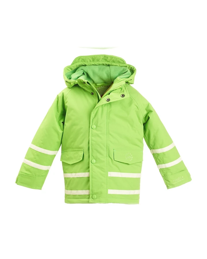 BMS Kinder Winterjacke atmungsaktiv und wasserdicht SoftLan limone Gr.92