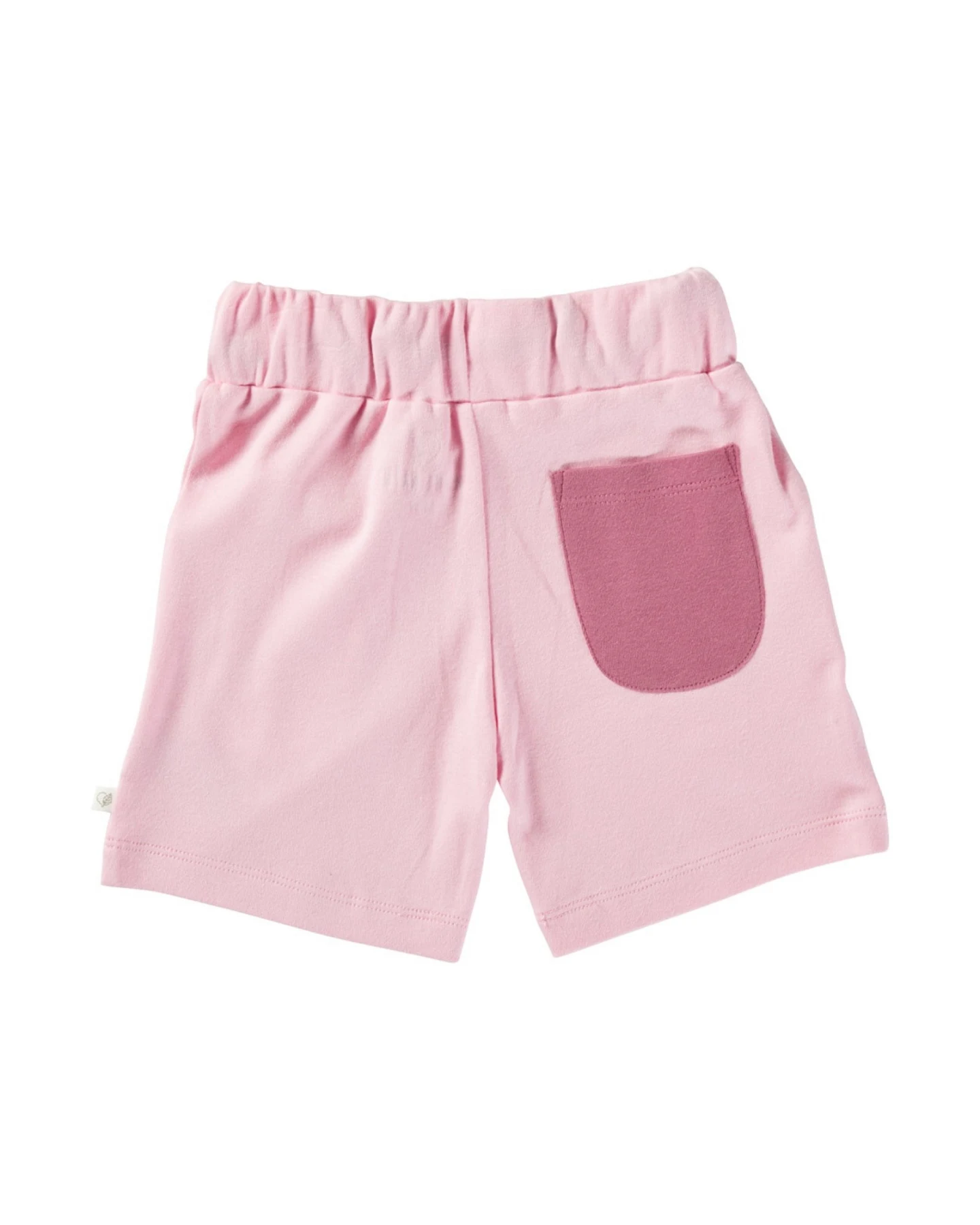 Kinder Shorts Bio-Baumwolle rosa Gr.86/92 – Ansicht 2