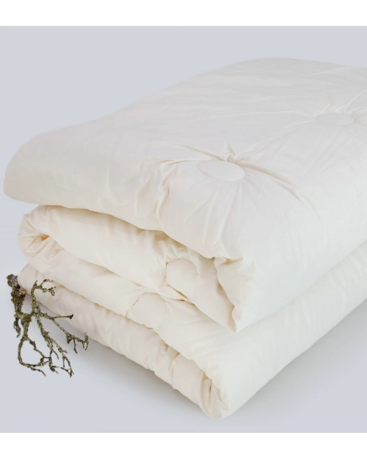 Bettdecke Merino-Schafschurwolle (kbT) 135 x 200 cm, 2000 g (Winter) – Ansicht 2