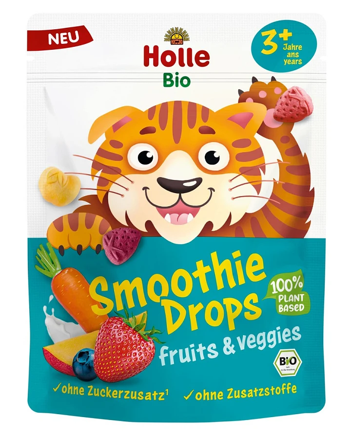 Holle Bio Smoothie Drops fruits & veggie 15g