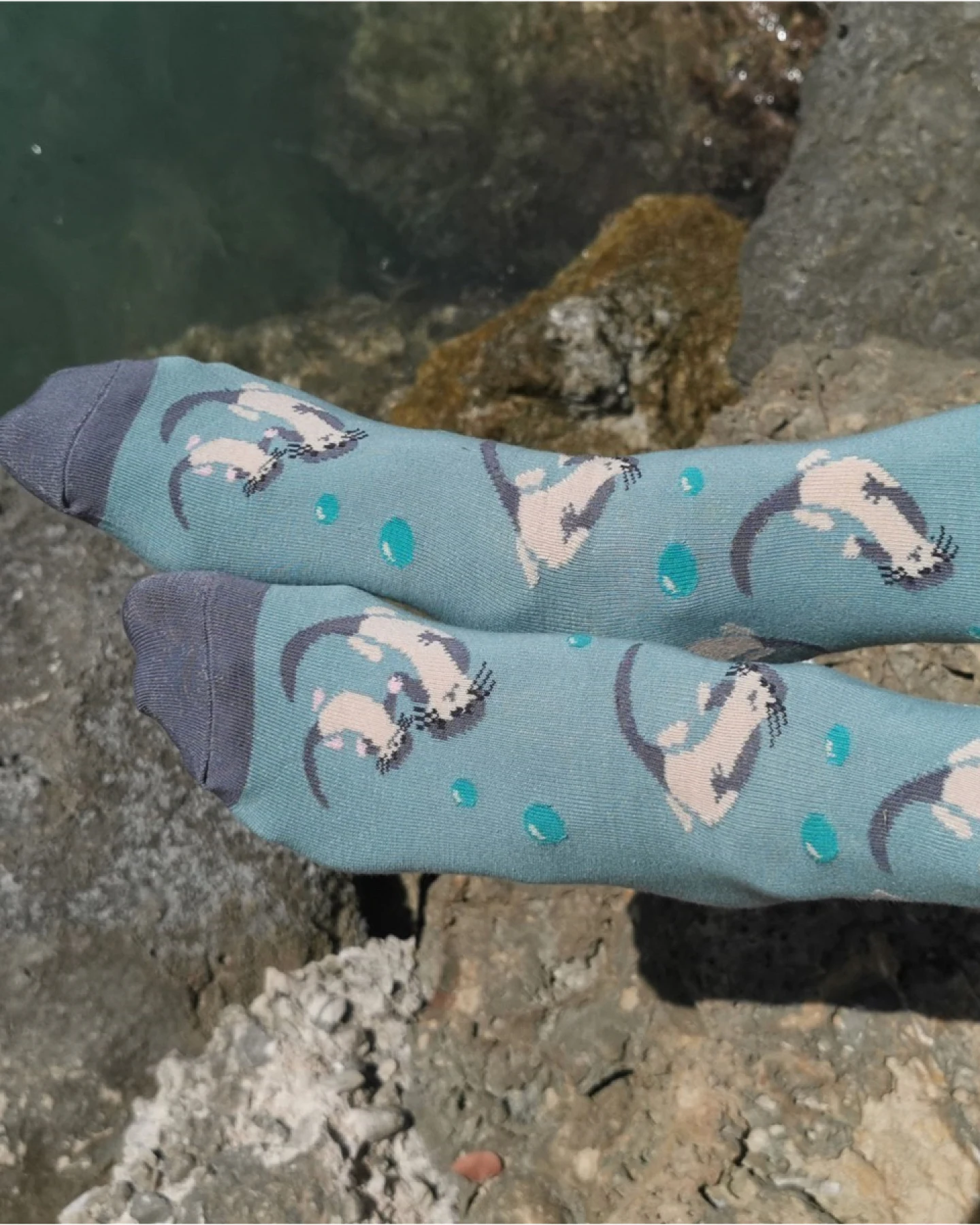 Kinder Socken Otter Gr.23-26 – Ansicht 2