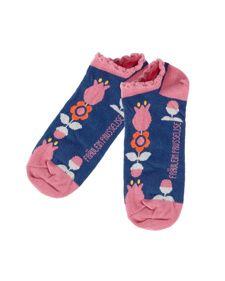 Kinder Sneaker Socken Tulpe Gr.31-34
