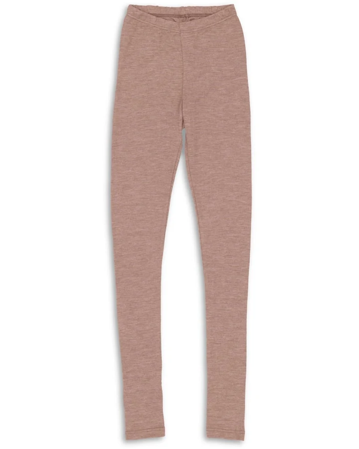 Engel Natur Damen Leggings Wolle Seide dustyrose Gr. 38/40