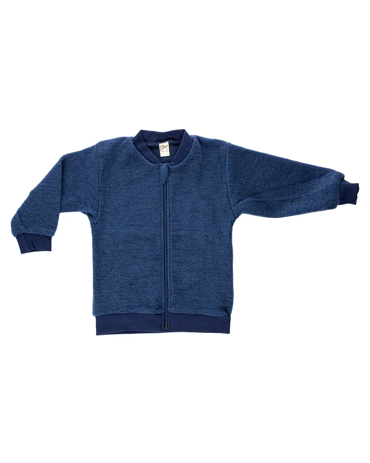 Lilano Baby und Kinder Jacke Wollfrottee marine Gr.86/92