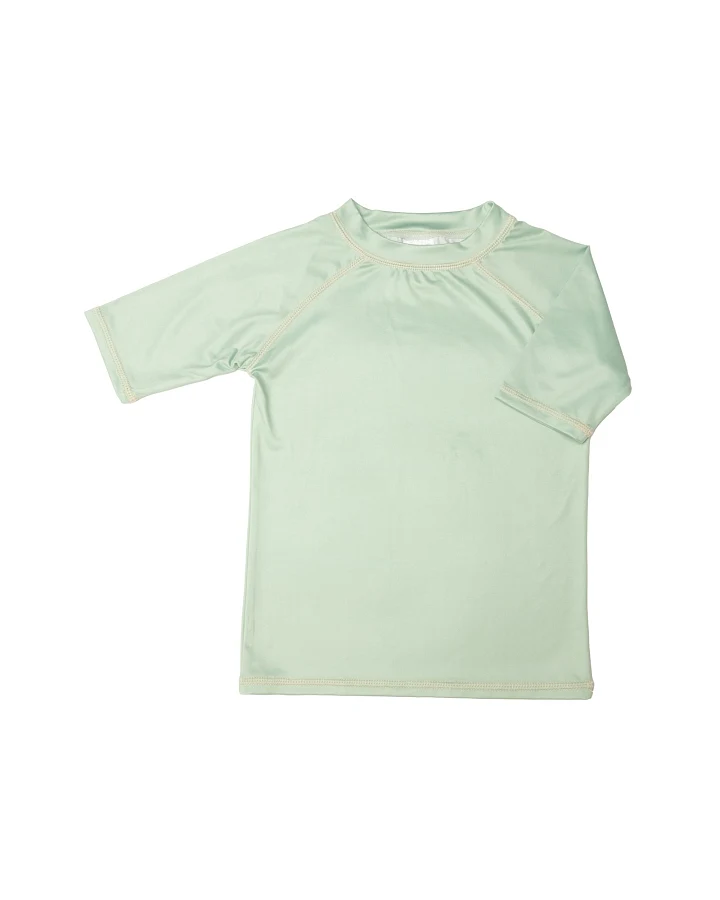Kinder T-Shirt Badeshirt "light green" Gr.98/104