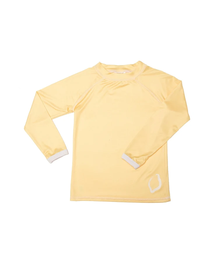 Kinder Langarmshirt Badeshirt "Yellow" Gr.98/104