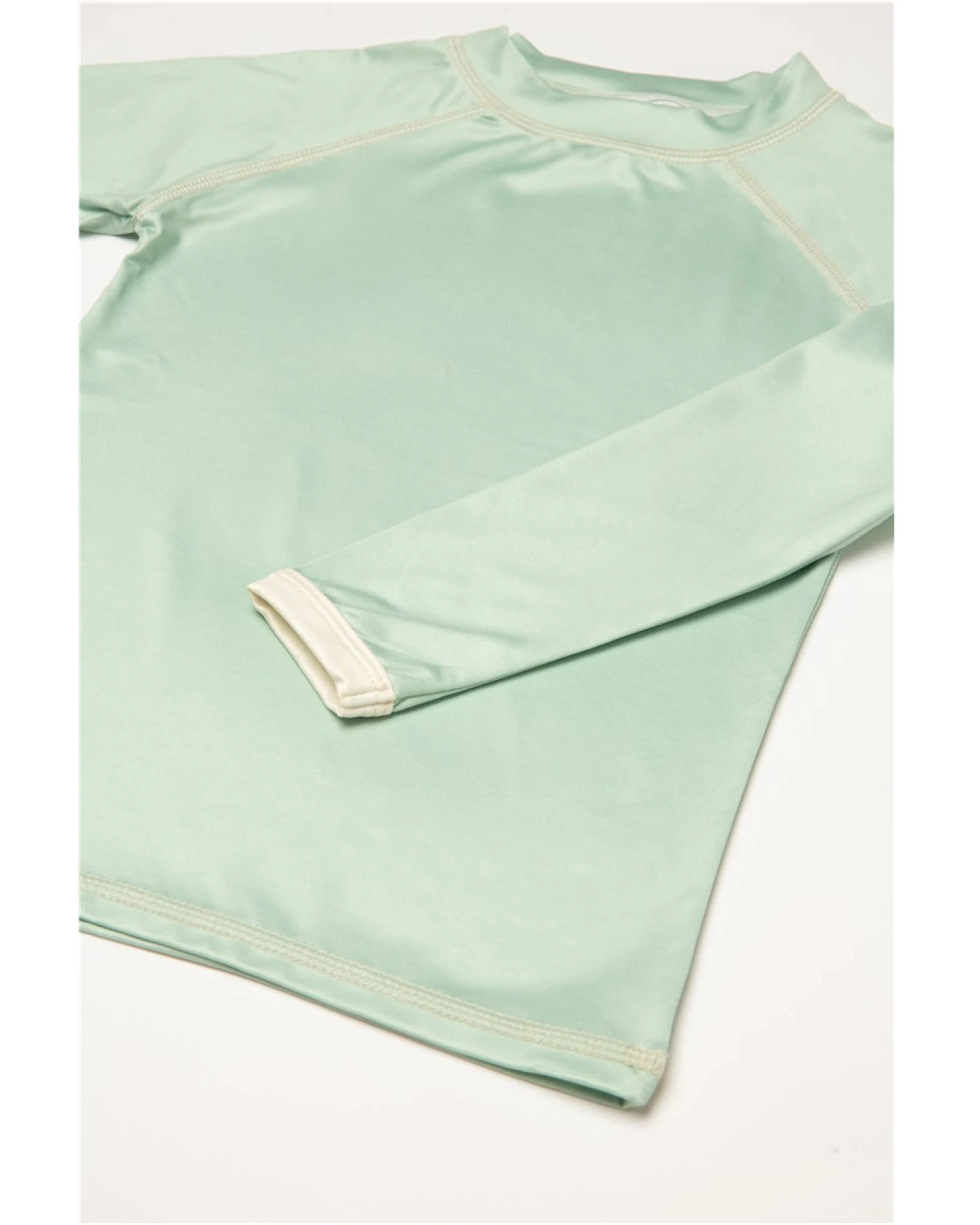 Kinder Langarmshirt Badeshirt "Light green" Gr.110/116 – Ansicht 2