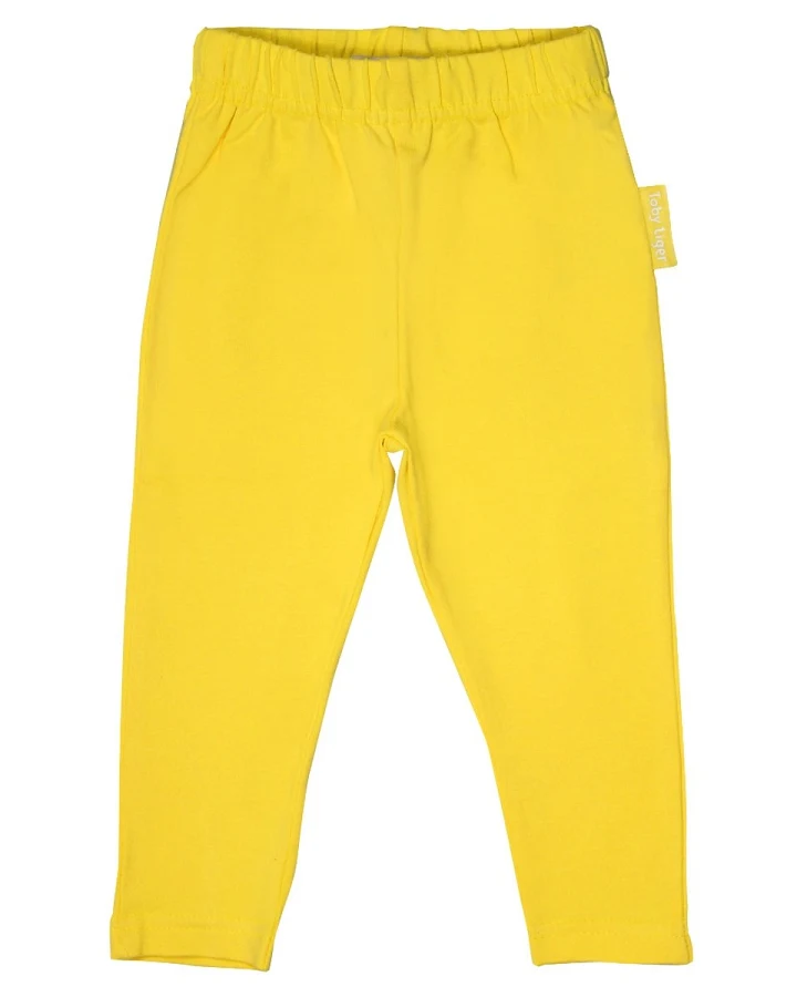 Baby und Kinder Leggings gelb Gr.92 (1-2 Jahre)