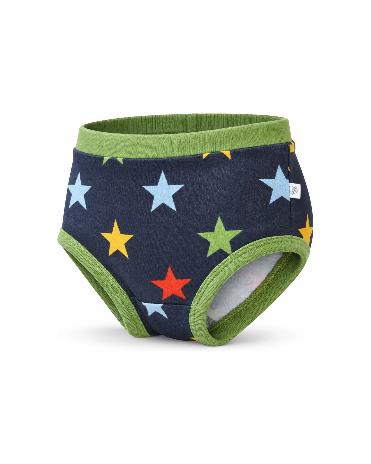 Kinder Slip Bio-Baumwolle Stern Blau Gr. 86/92 – Ansicht 2