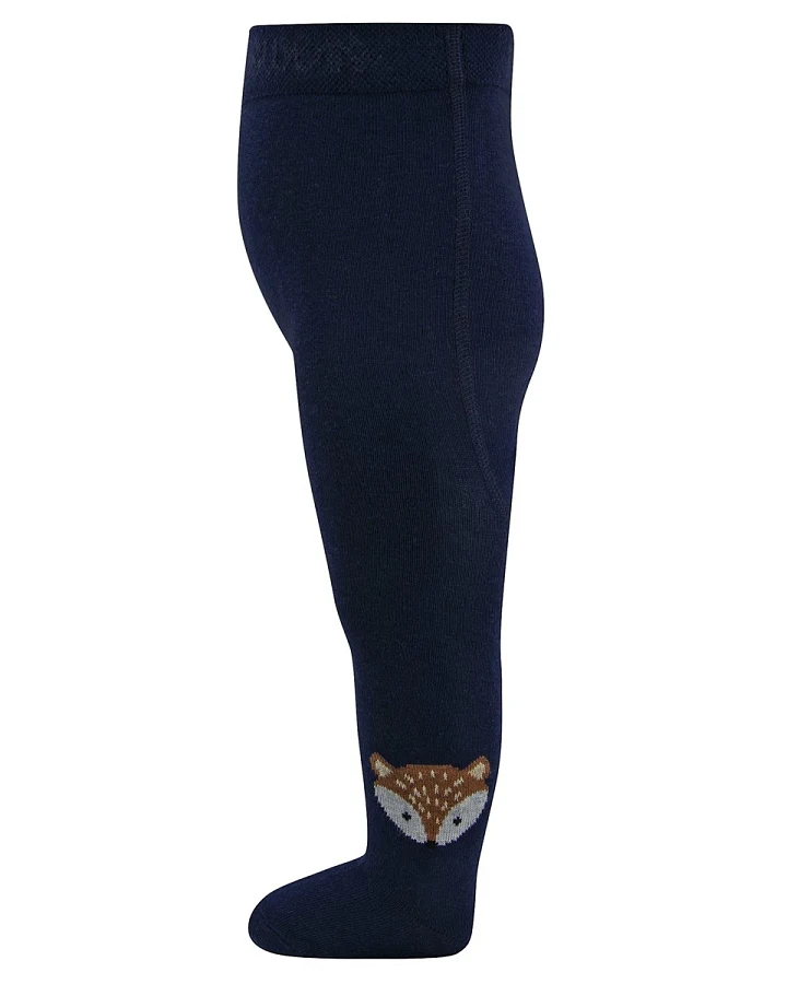 Baby- und Kinderstrumpfhose Fuchs blau Gr.56