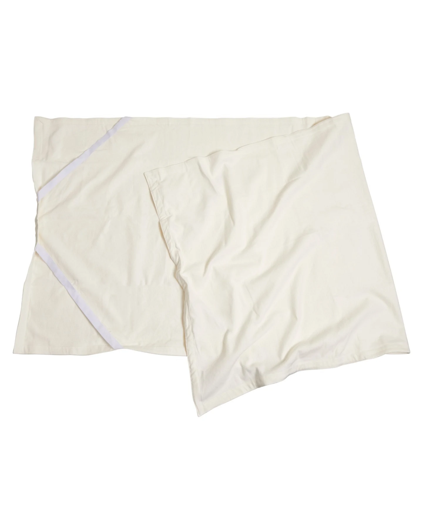 Matratzenauflage mit Spannecken Bio-Baumwolle natur Maße 60 x 120 cm – Ansicht 2