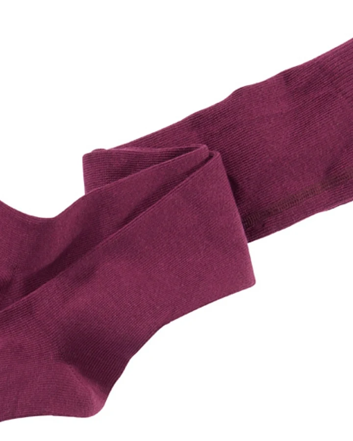 Baby Strumpfhose Baumwolle (kbA) bordeaux Gr.00