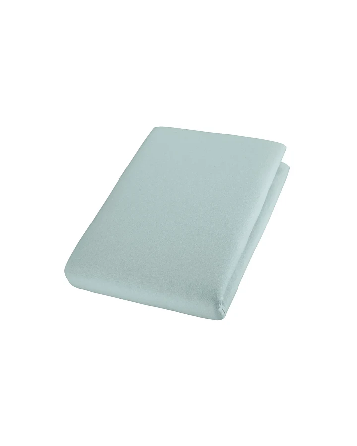 Spannbettlaken Bio-Baumwolle Jersey atlantik Gr.3 (140x200x18-160x200x18 cm)