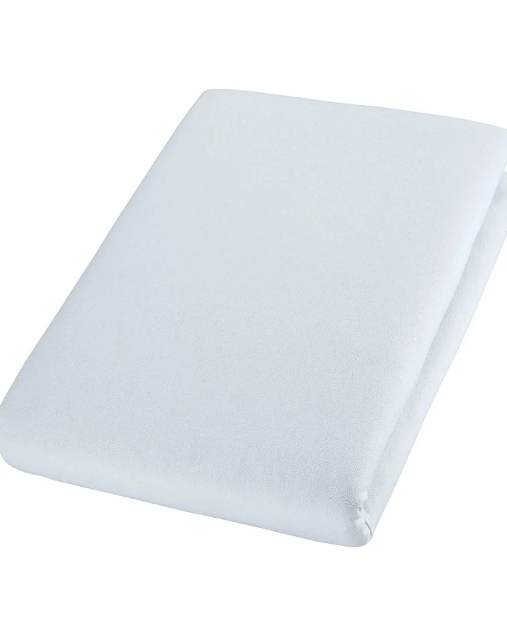 Spannbettlaken Bio-Baumwolle Jersey hellblau Gr.3 (140x200x18-160x200x18 cm)