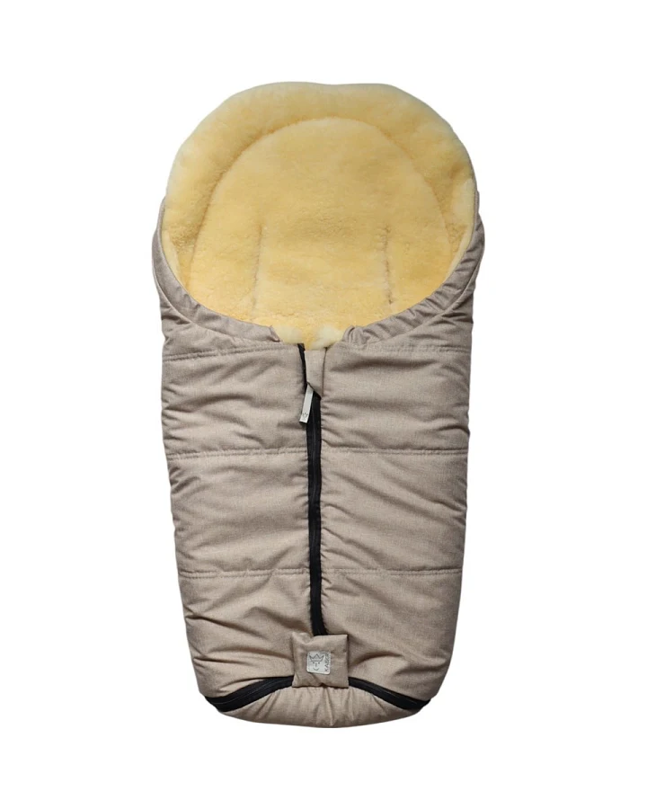 Kaiser Naturfellprodukte Lammfell Fußsack "NAADJA" ginger ca. 80 x 37 cm
