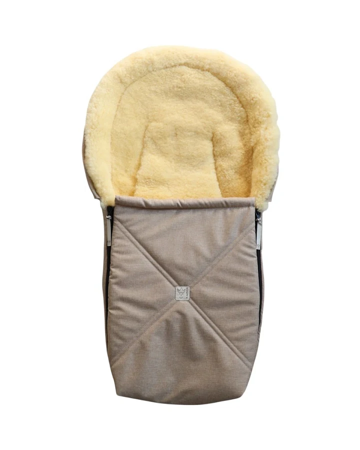 Kaiser Naturfellprodukte Lammfell Fußsack "EMMY" ginger ca. 80 x 37 cm