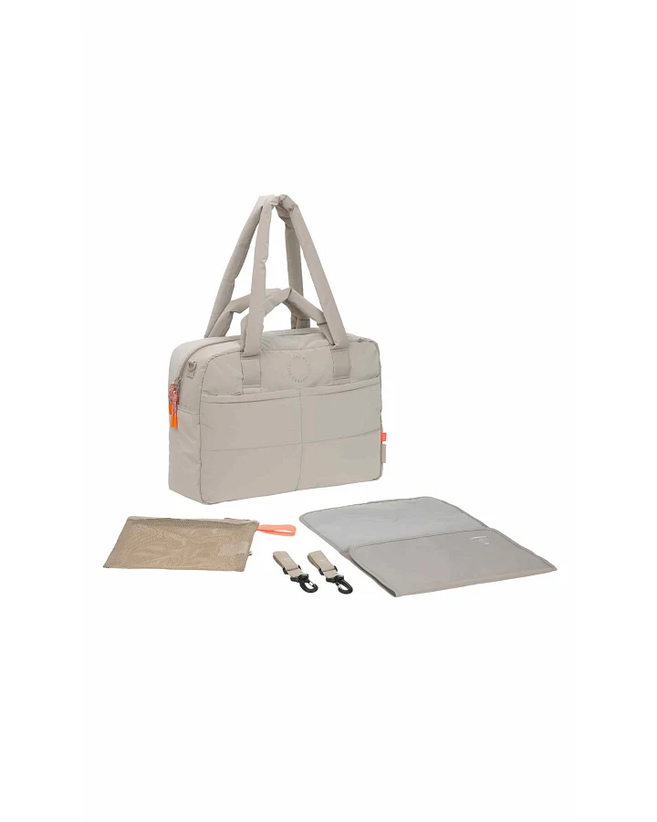 Wickeltasche - Everyday Bag, Beige 43 x 15,5 x 31 cm