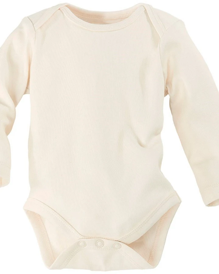 Baby Langarmbody Bio-Baumwolle "pure basic" Gr. 62/68