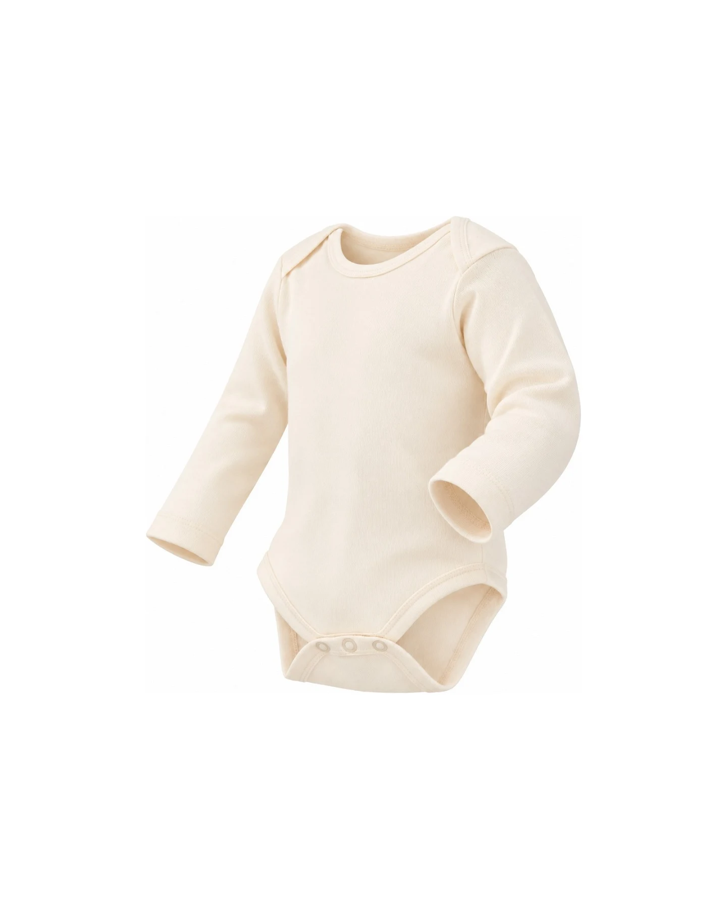 Baby Langarmbody Bio-Baumwolle "pure basic" Gr. 86/92 – Ansicht 2