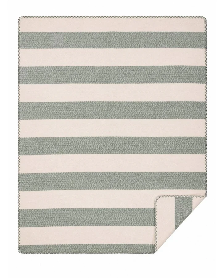Jacquard-Wohndecke Ida salbei ca. 150x220 cm, ca. 450g/m²