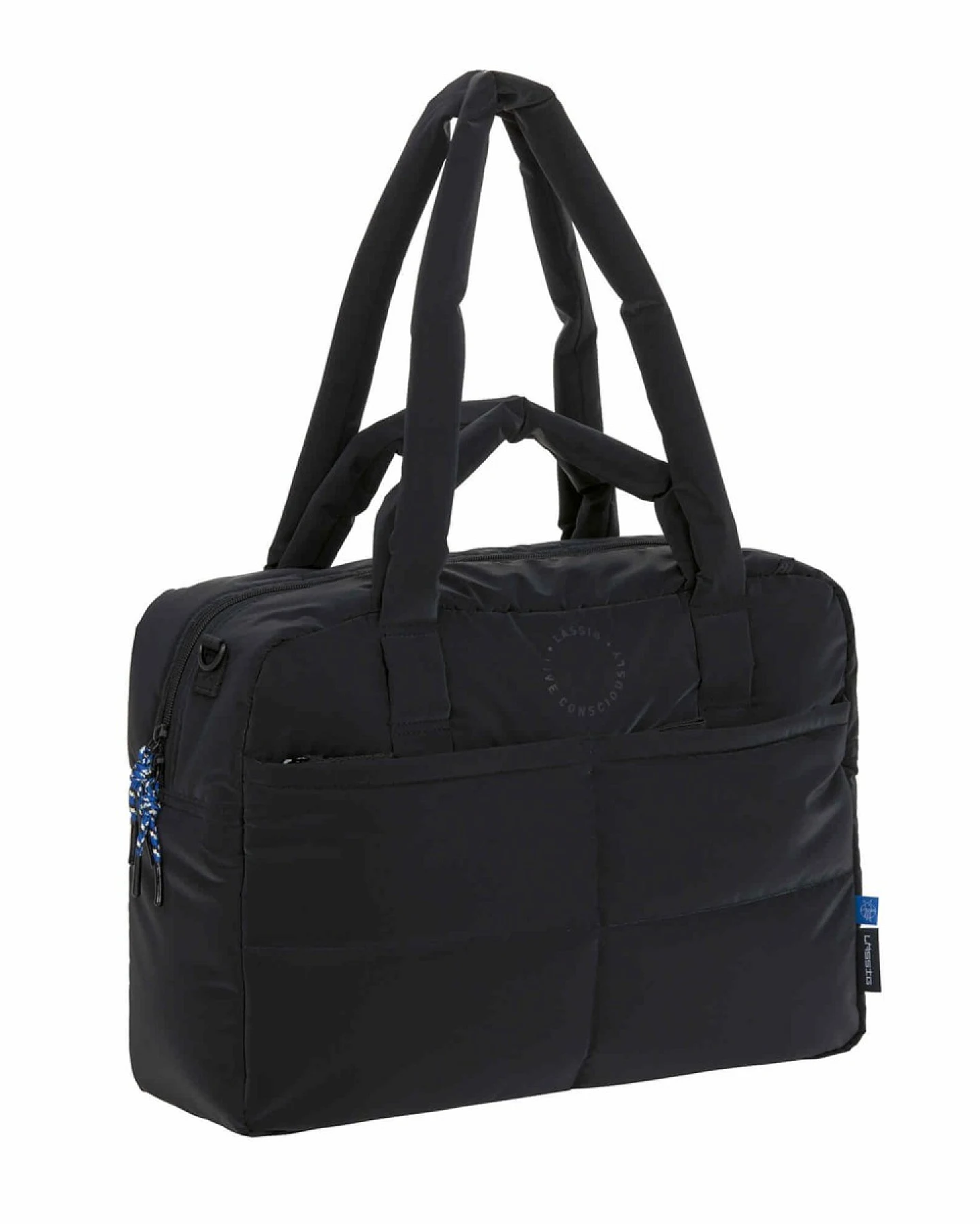 Wickeltasche - Everyday Bag, Schwarz 43 x 15,5 x 31 cm – Ansicht 2