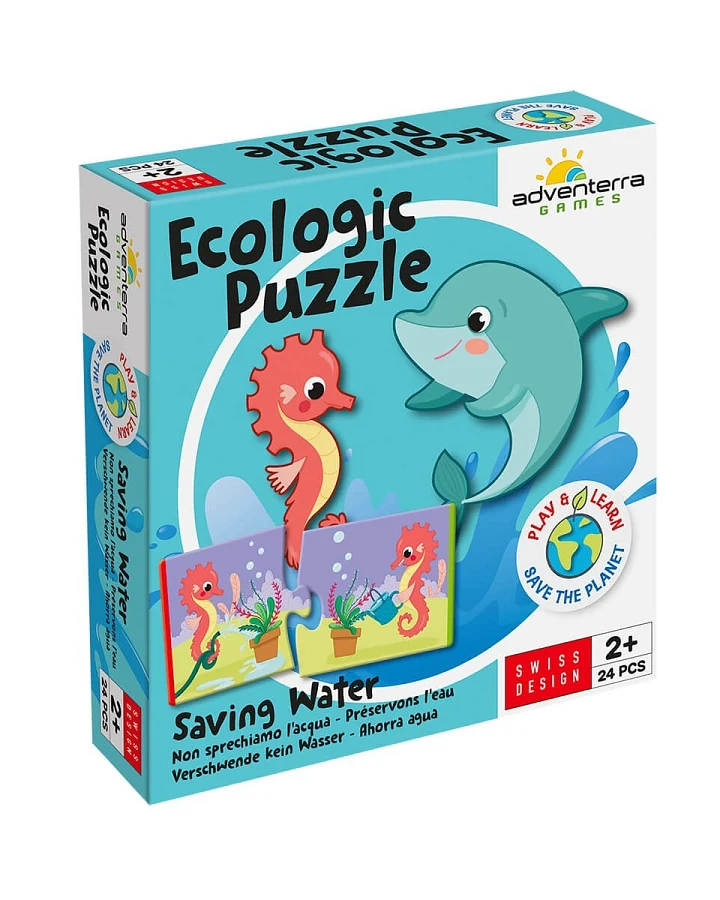 Ecologic Puzzle Verschwende kein Wasser ab 2 Jahre