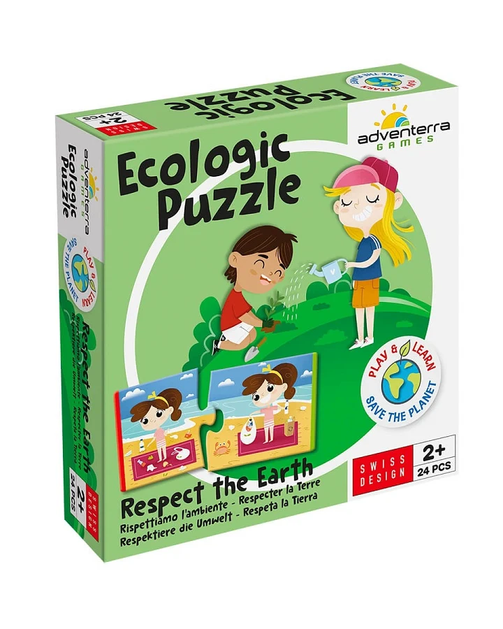 Ecologic Puzzle Respektiere die Umwelt ab 2 Jahre