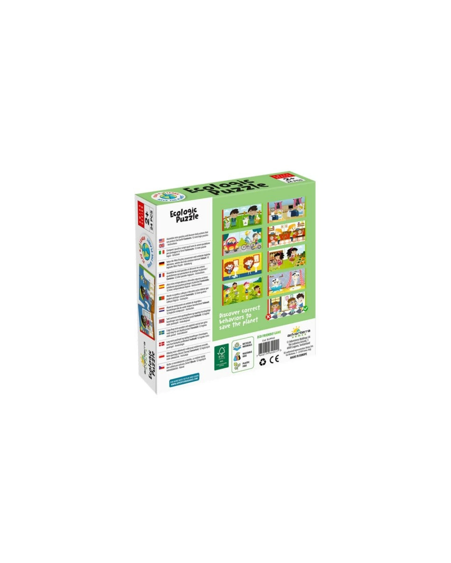 Ecologic Puzzle Respektiere die Umwelt ab 2 Jahre – Ansicht 2