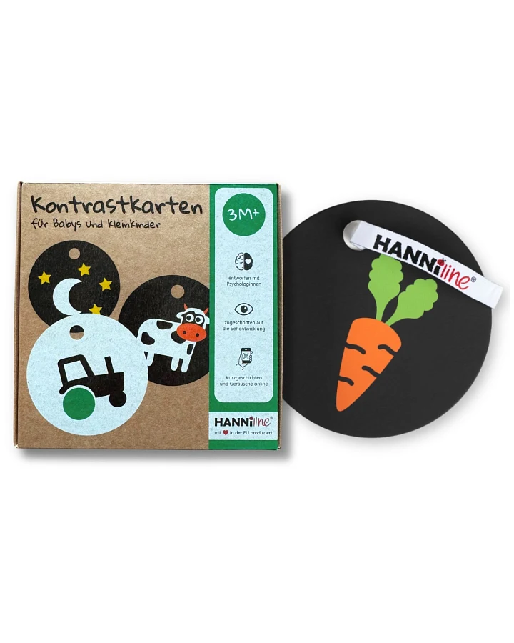 Kontrastkarten ab dem 3. Lebensmonat 20 Motive Maße 15 x 15 x 2 cm