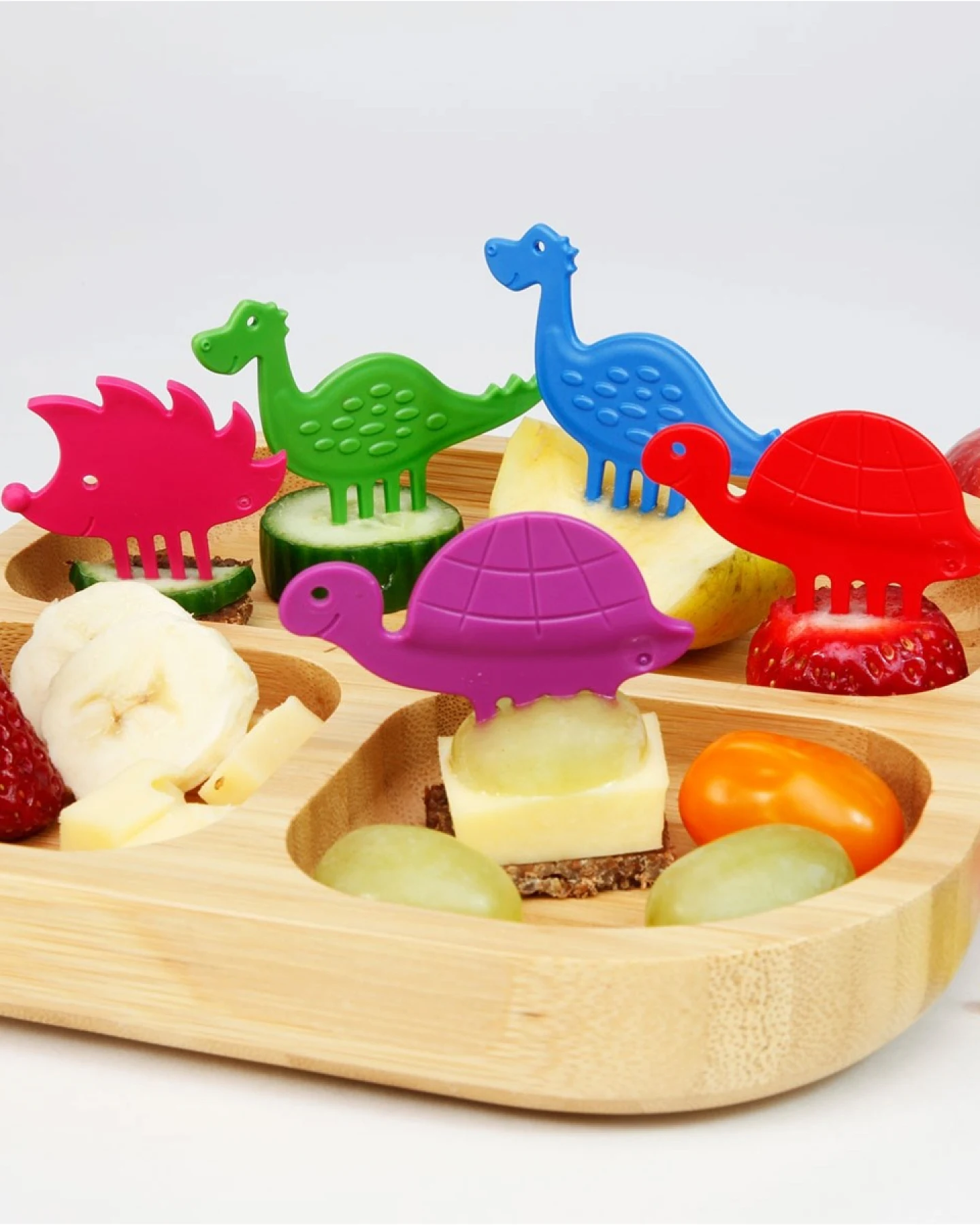 Snack Piekser 9er Set bunt gemischt – Ansicht 2