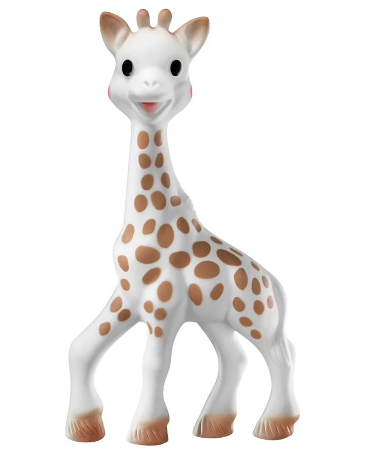 Giraffe Greifling aus Naturkautschuk Maße 18 x 9,5 cm