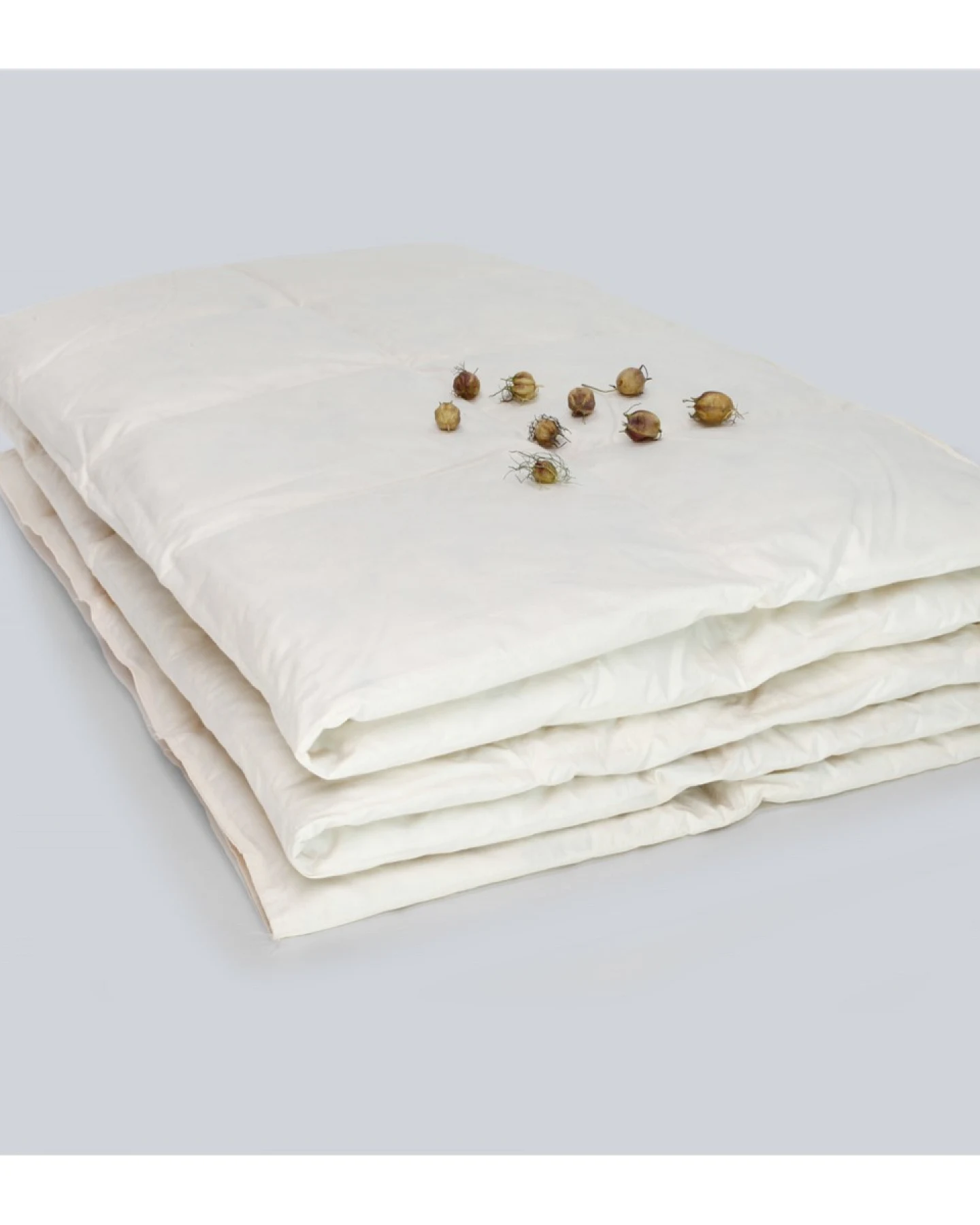 Bettdecke Daunen 135 x 200 cm, 220 g (Sommer), Perkal-Inlett – Ansicht 2