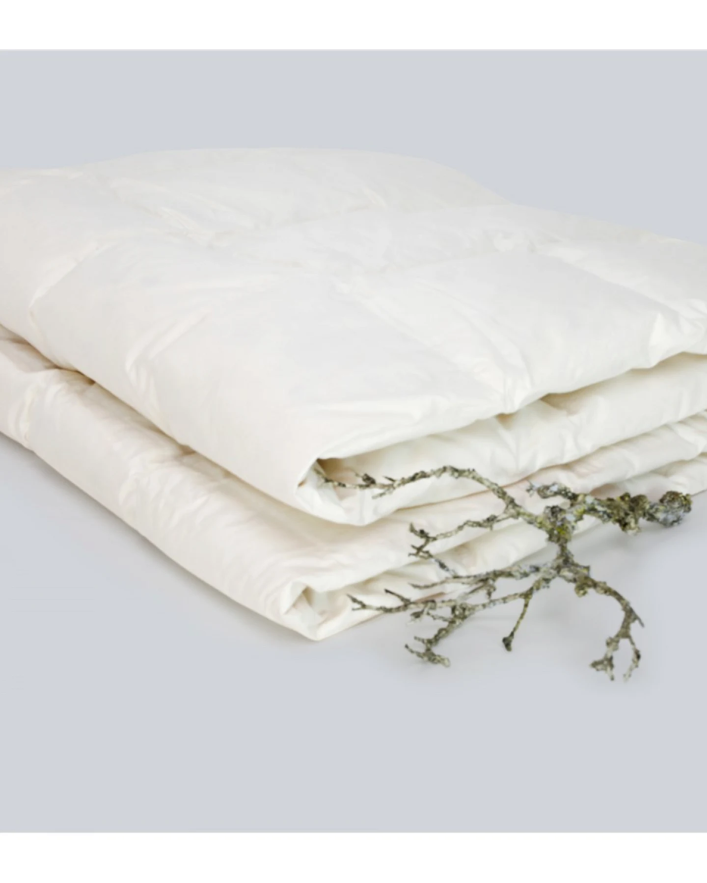 Bettdecke Daunen 155 x 220 cm, 280 g (Sommer), Perkal-Inlett – Ansicht 2
