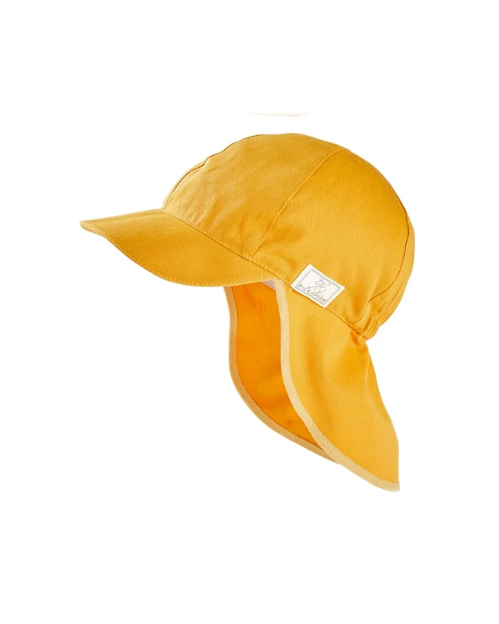 Pickapooh Baby und Kinder Mütze UV-60 golden yellow Gr.48
