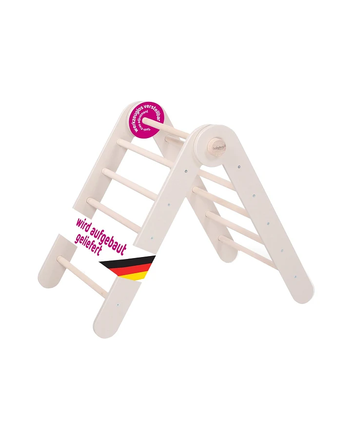 Babybay Kletterdreieck Littlefoot, beige Maße: 60,6 x 18,2 x 81,3 cm