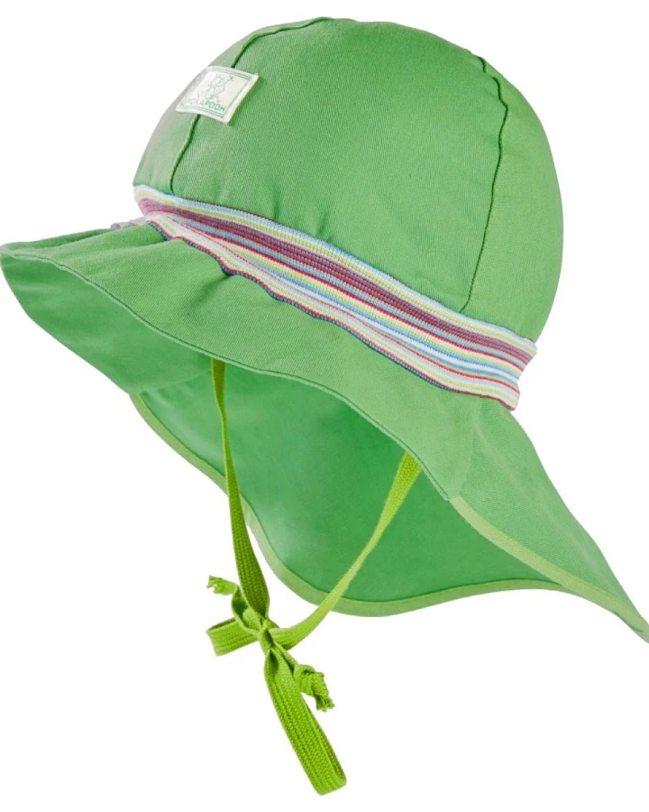 Pickapooh Baby und Kinder Mütze Feuerwehr Strick UV-60 green tea Gr.48