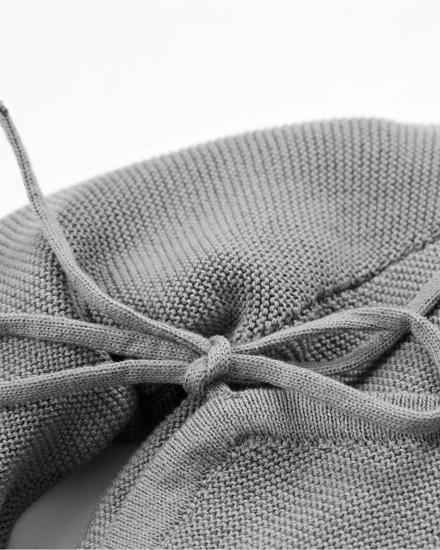 Baby und Kinder Jacke zum Wickeln Strick-Qualität Bio-Baumwolle graph. Gr. 62/68 – Ansicht 2