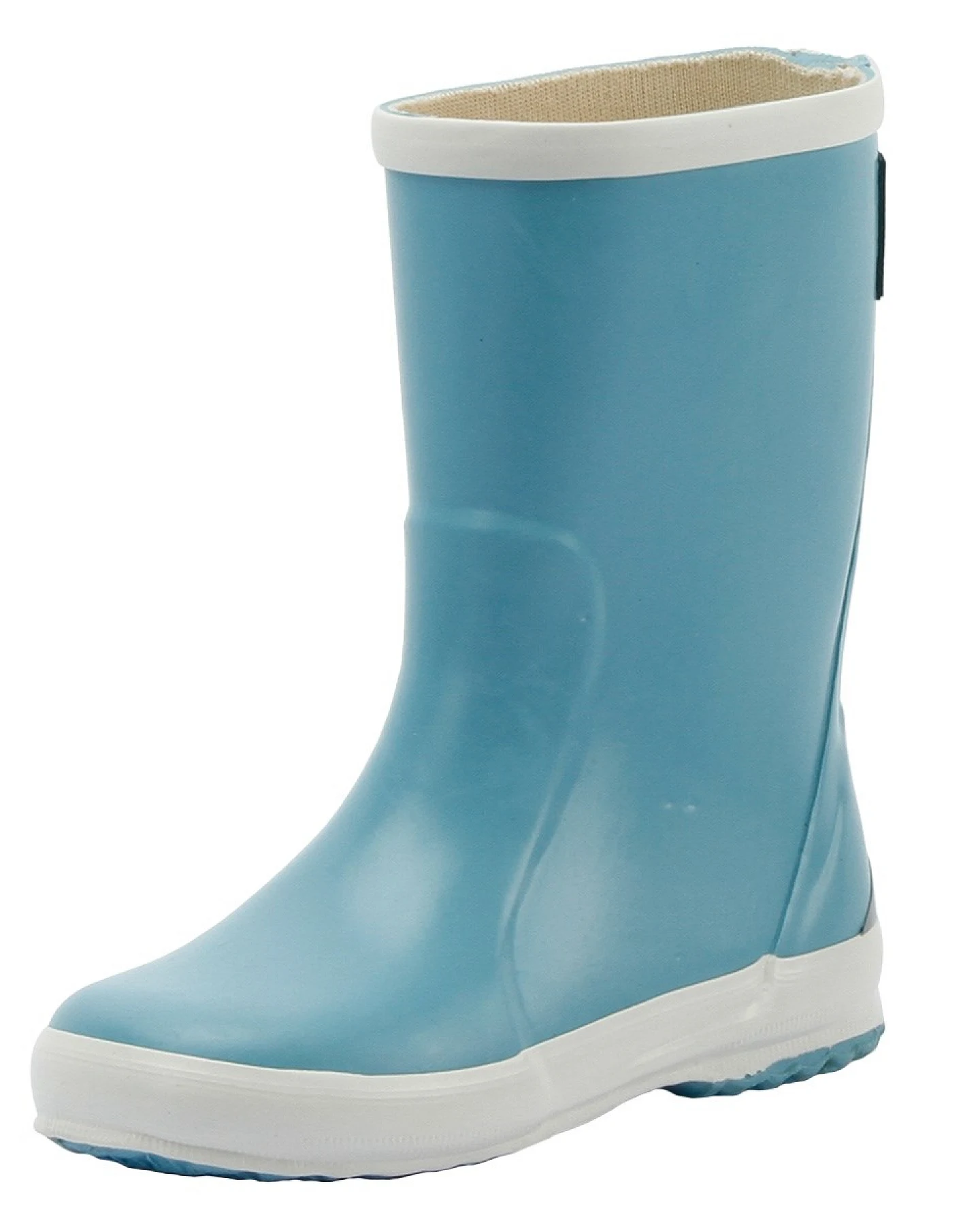 Kinder Gummistiefel "Beppo" Naturkautschuk hellblau Gr.23 – Ansicht 2