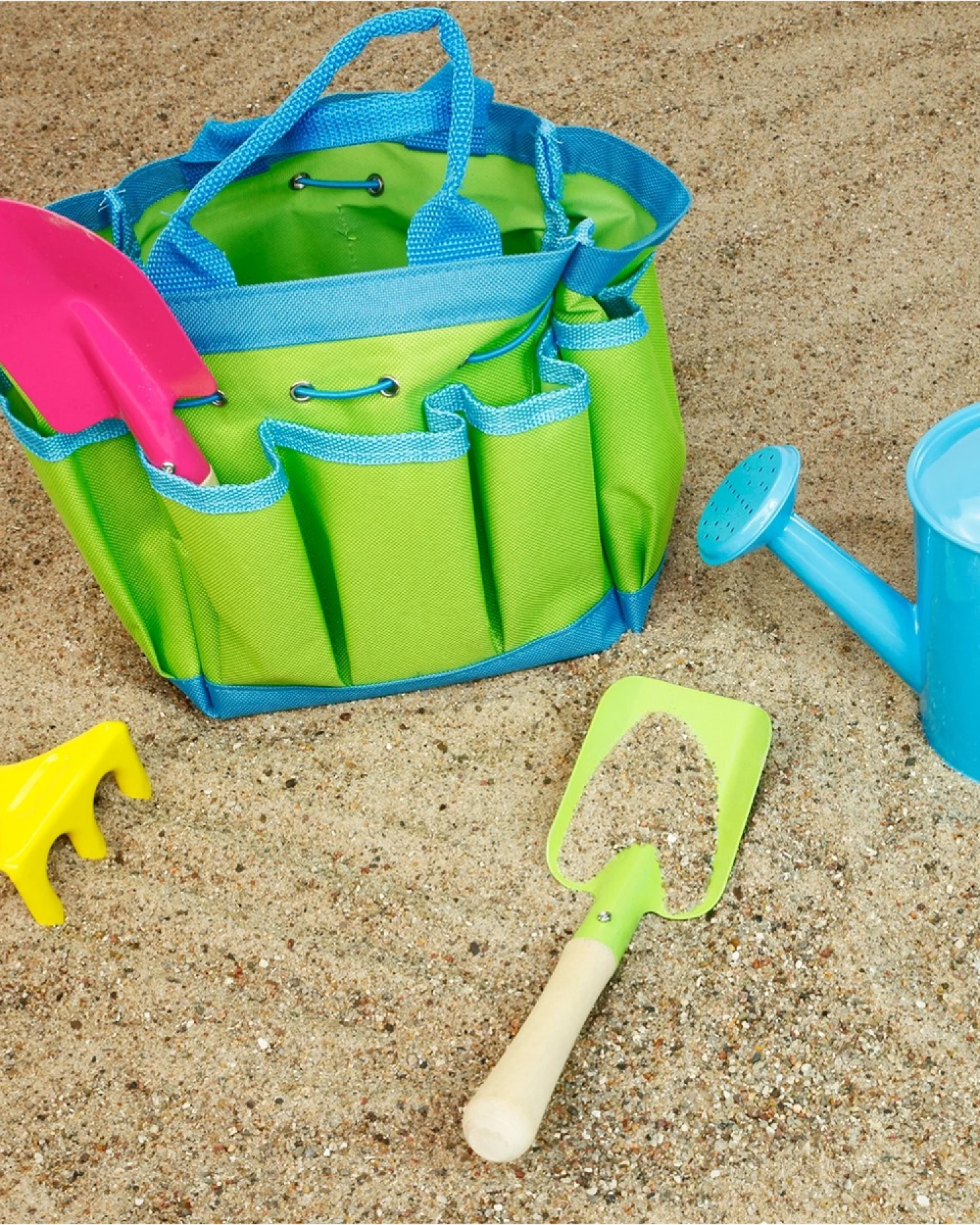 goki Gartenspielzeug mit Tasche, 5-teilig Maße 30 x 17 x 17 cm – Ansicht 2
